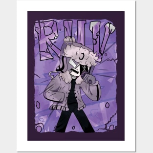 Fnf Ruv character Wall break Posters and Art